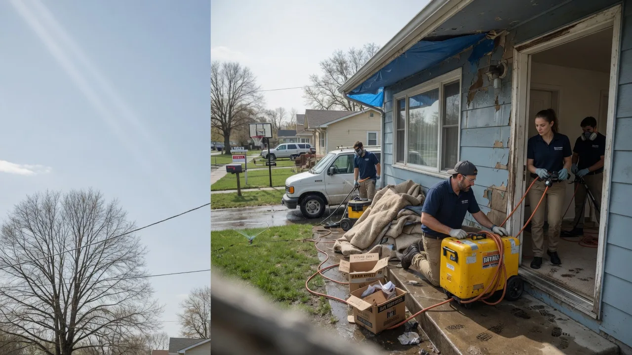 Basement Flood Cleanup in Energy, IL near me